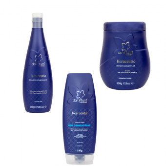 Kit Pré e Pós banho de piscina ou mar  Keraceutic
