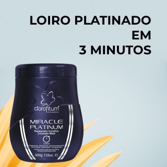 Miracle Platinum Restaurador Corretivo 500g