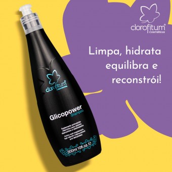 Shampo e mascara Suplemento capilar Glicopower